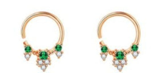 Jewelry Nose Ring Diamond No Hole Nose Nose Ring
