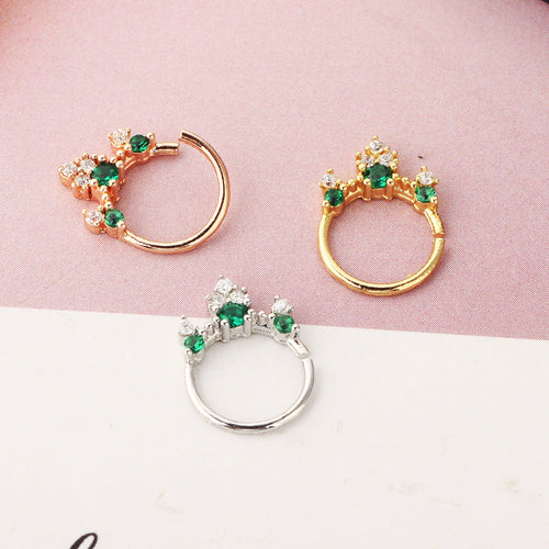 Jewelry Nose Ring Diamond No Hole Nose Nose Ring