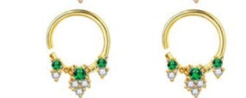 Jewelry Nose Ring Diamond No Hole Nose Nose Ring