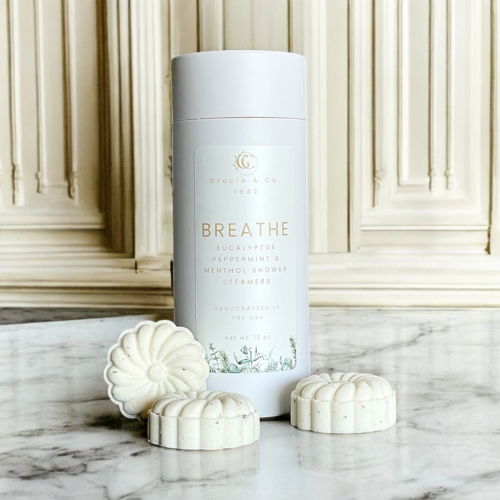 Breathe & Unwind Aromatherapy Shower Steamers -4 Therapeutic Scents |