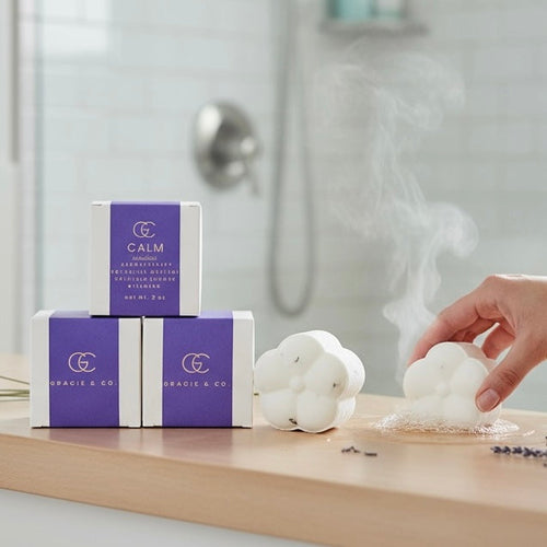 Breathe & Unwind Aromatherapy Shower Steamers -4 Therapeutic Scents |